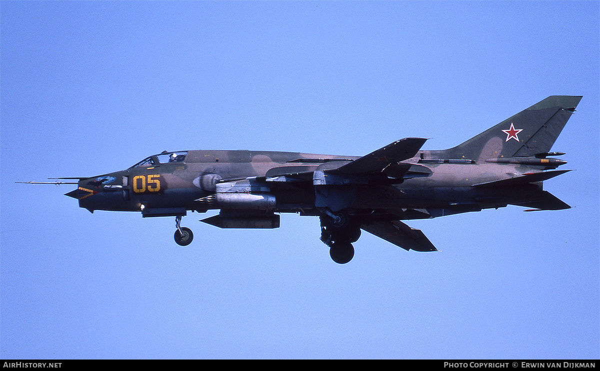 Aircraft Photo of 05 yellow | Sukhoi Su-17M4 | Soviet Union - Air Force | AirHistory.net #800628