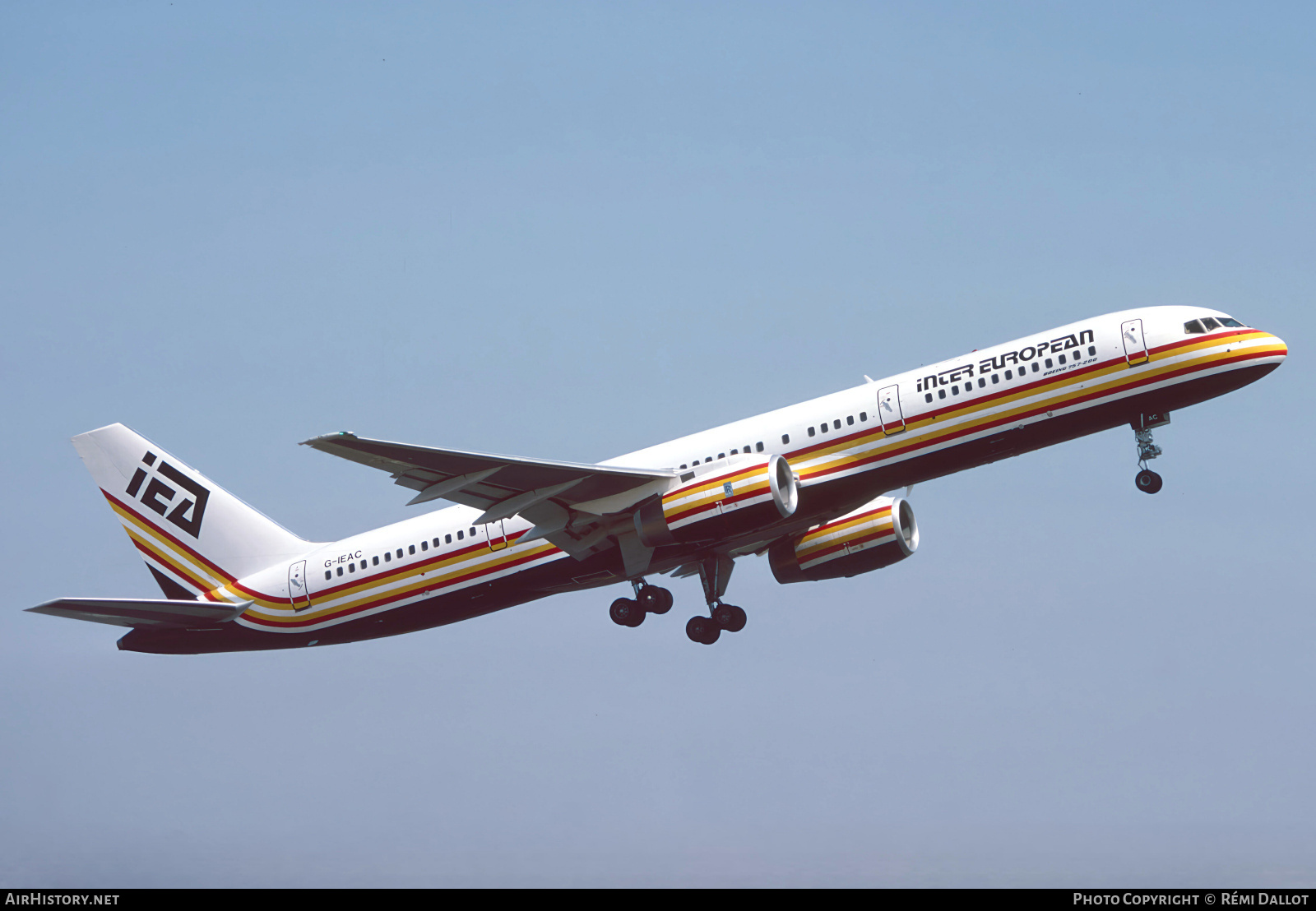 Aircraft Photo of G-IEAC | Boeing 757-236 | Inter European Airways - IEA | AirHistory.net #800630