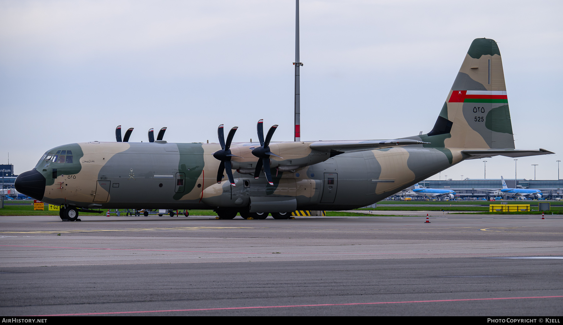 Aircraft Photo of 525 / ٥٢٥ | Lockheed Martin C-130J-30 Hercules | Oman - Air Force | AirHistory.net #800639