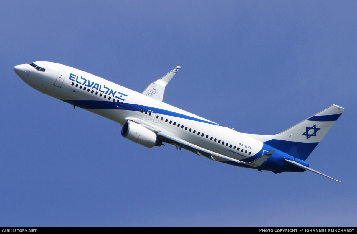 Aircraft Photo of 4X-EKH | Boeing 737-85P | El Al Israel Airlines | AirHistory.net #800640