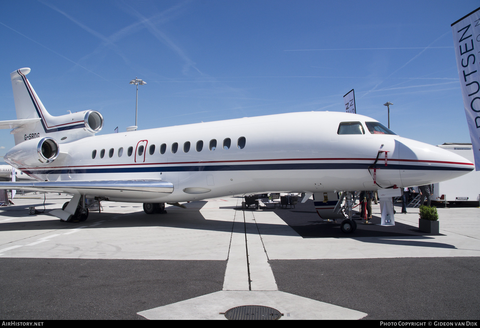 Aircraft Photo of G-SRDG | Dassault Falcon 7X | AirHistory.net #800643