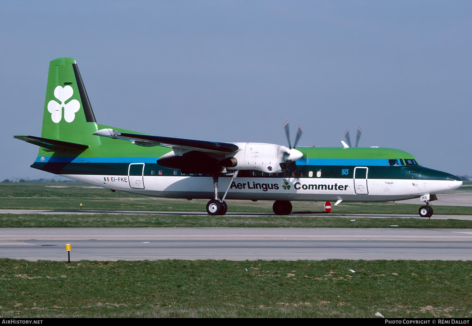 Aircraft Photo of EI-FKE | Fokker 50 | Aer Lingus Commuter | AirHistory.net #800669