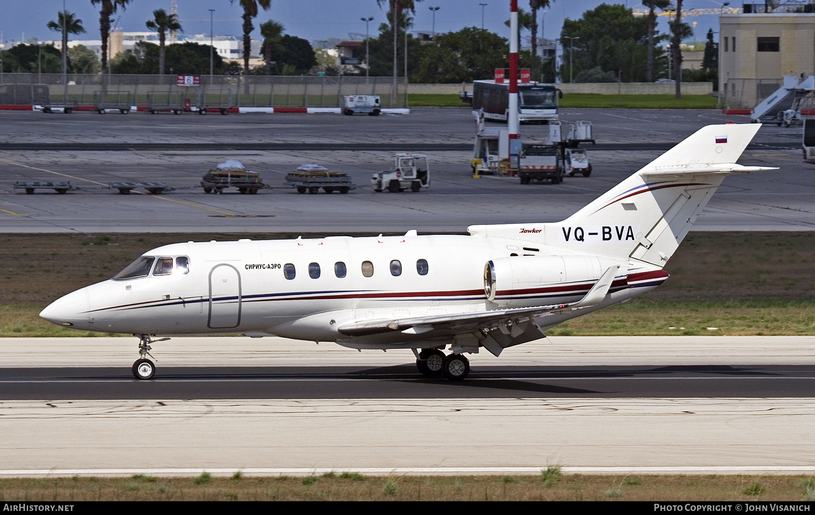 Aircraft Photo of VQ-BVA | Raytheon Hawker 850XP | Sirius-Aero | AirHistory.net #800700