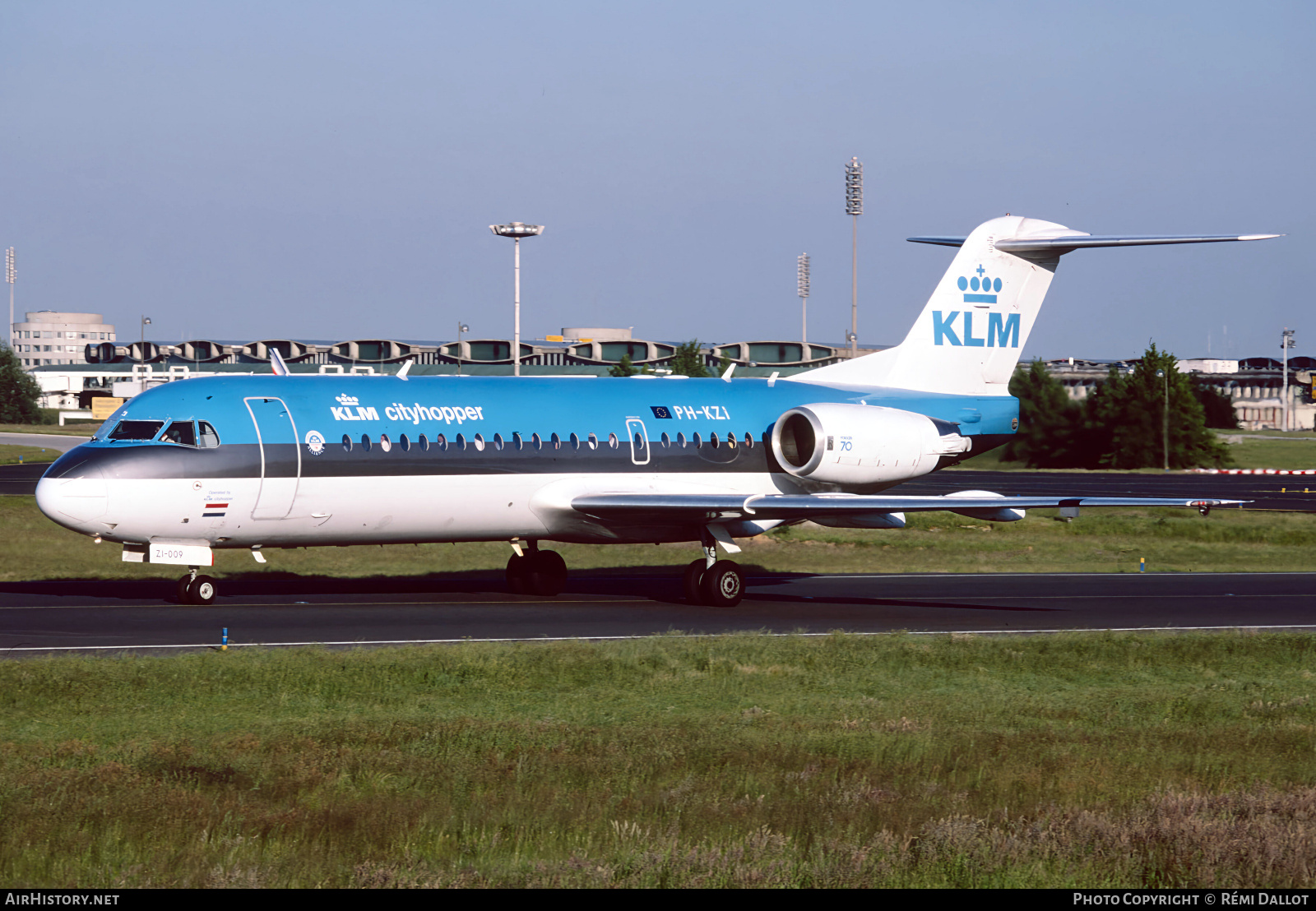 Aircraft Photo of PH-KZI | Fokker 70 (F28-0070) | KLM Cityhopper | AirHistory.net #800738