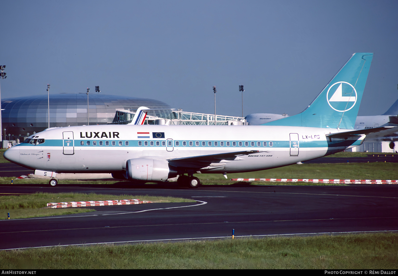 Aircraft Photo of LX-LGS | Boeing 737-528 | Luxair | AirHistory.net #800746