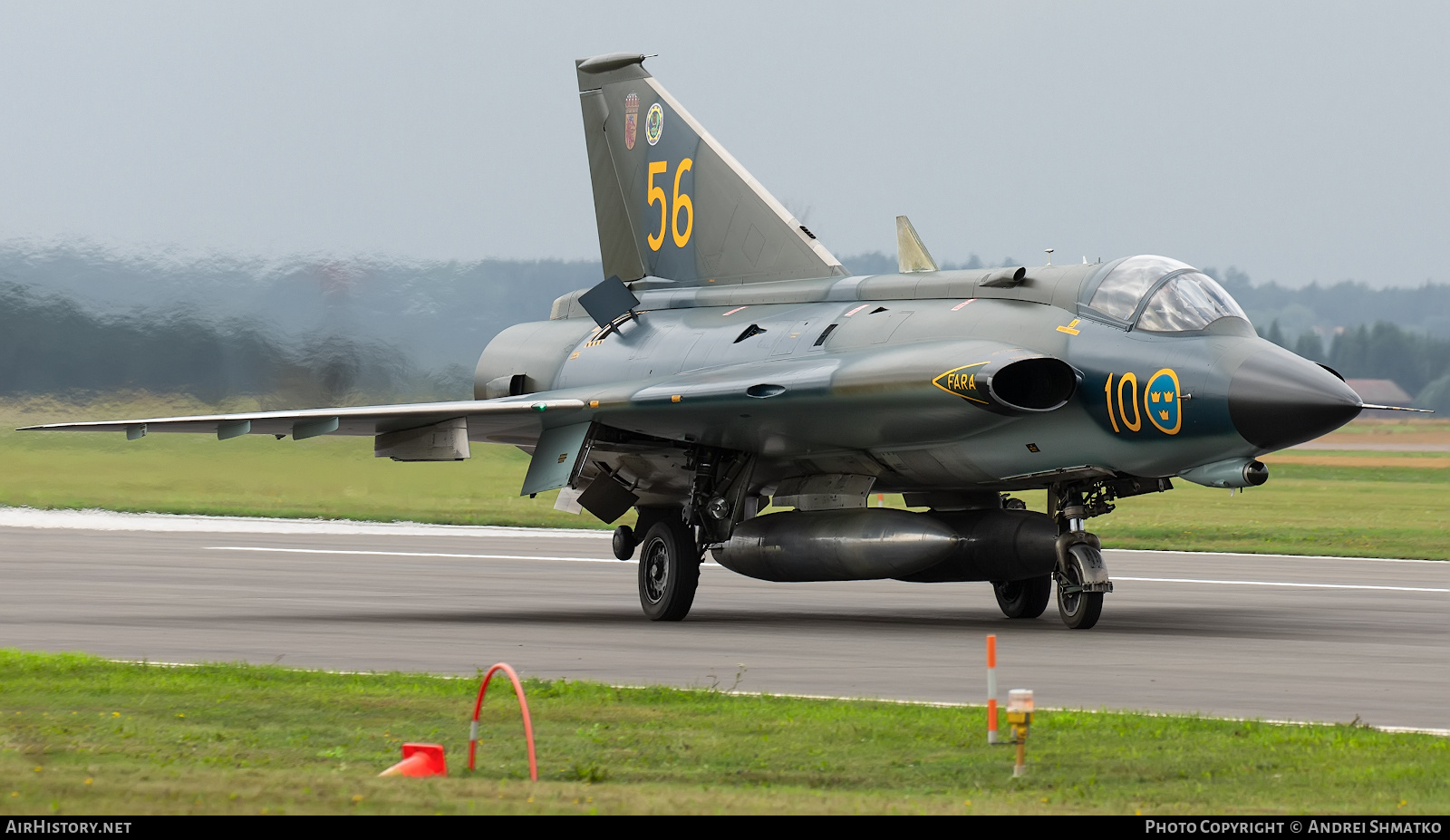 Aircraft Photo of SE-DXR / 35556 | Saab J35J Draken | Sweden - Air Force | AirHistory.net #800762