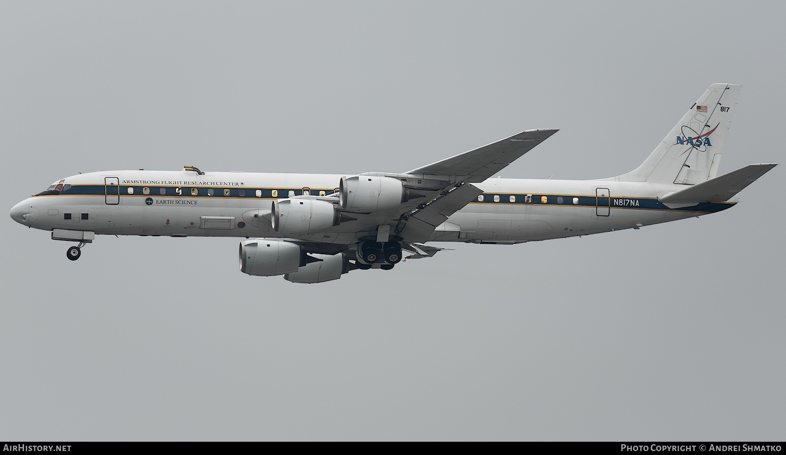 Aircraft Photo of N817NA | McDonnell Douglas DC-8-72 | NASA - National Aeronautics and Space Administration | AirHistory.net #800763