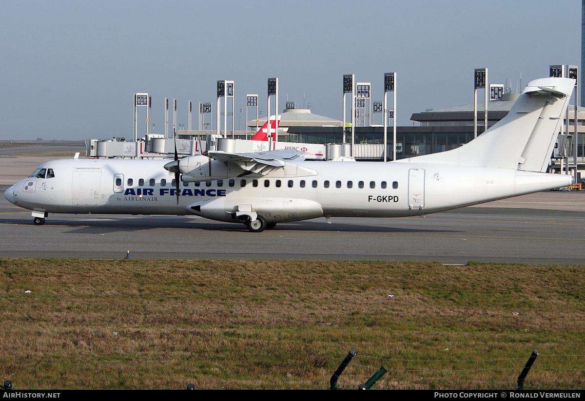Aircraft Photo of F-GKPD | ATR ATR-72-202 | Air France | AirHistory.net #800770
