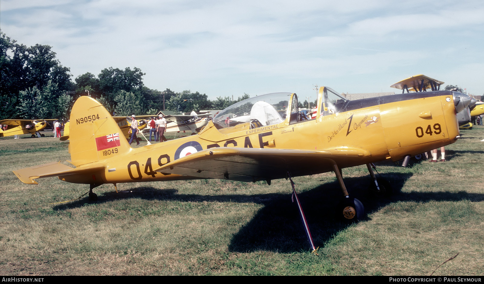 Aircraft Photo of N90504 / 18049 | De Havilland Canada DHC-1B-2-S5 Chipmunk Mk2 | Canada - Air Force | AirHistory.net #800790