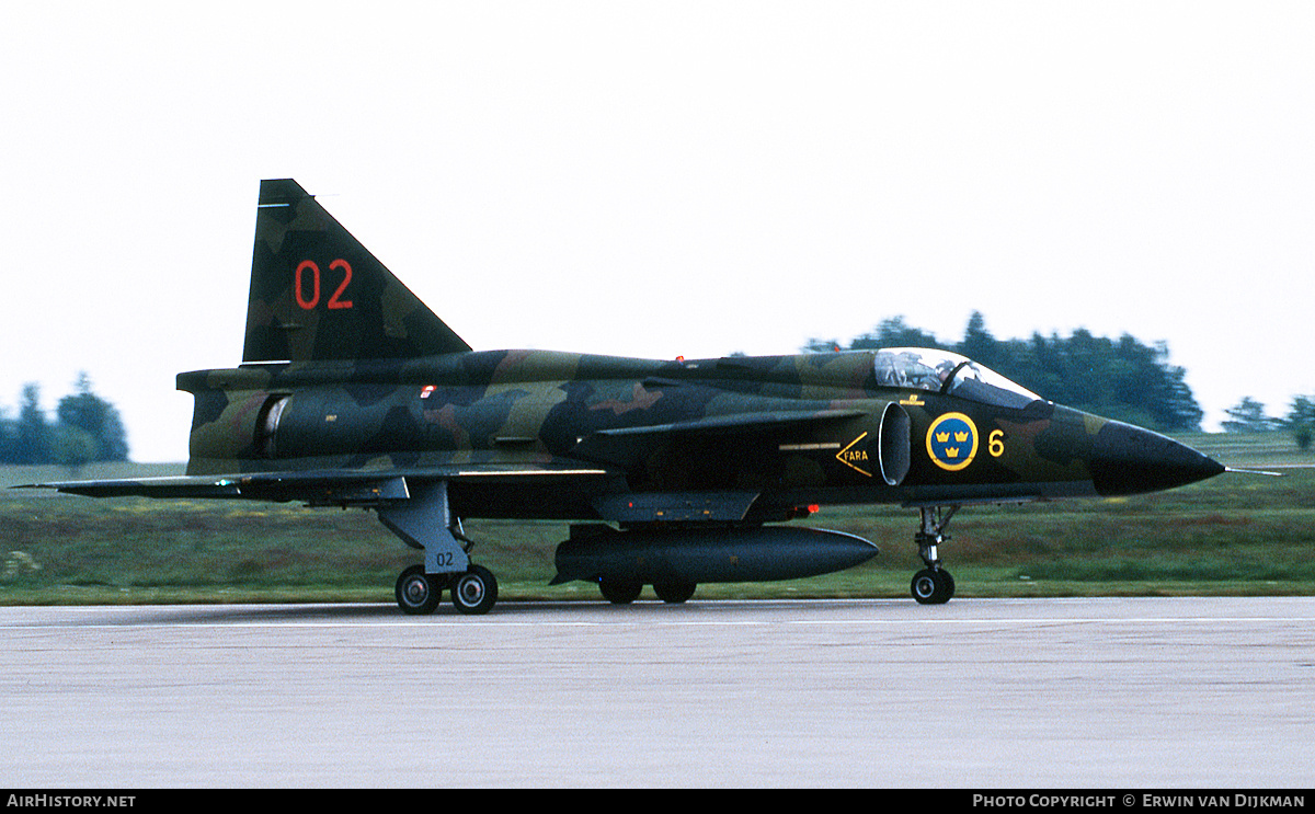 Aircraft Photo of 37017 | Saab AJ37 Viggen | Sweden - Air Force | AirHistory.net #800811