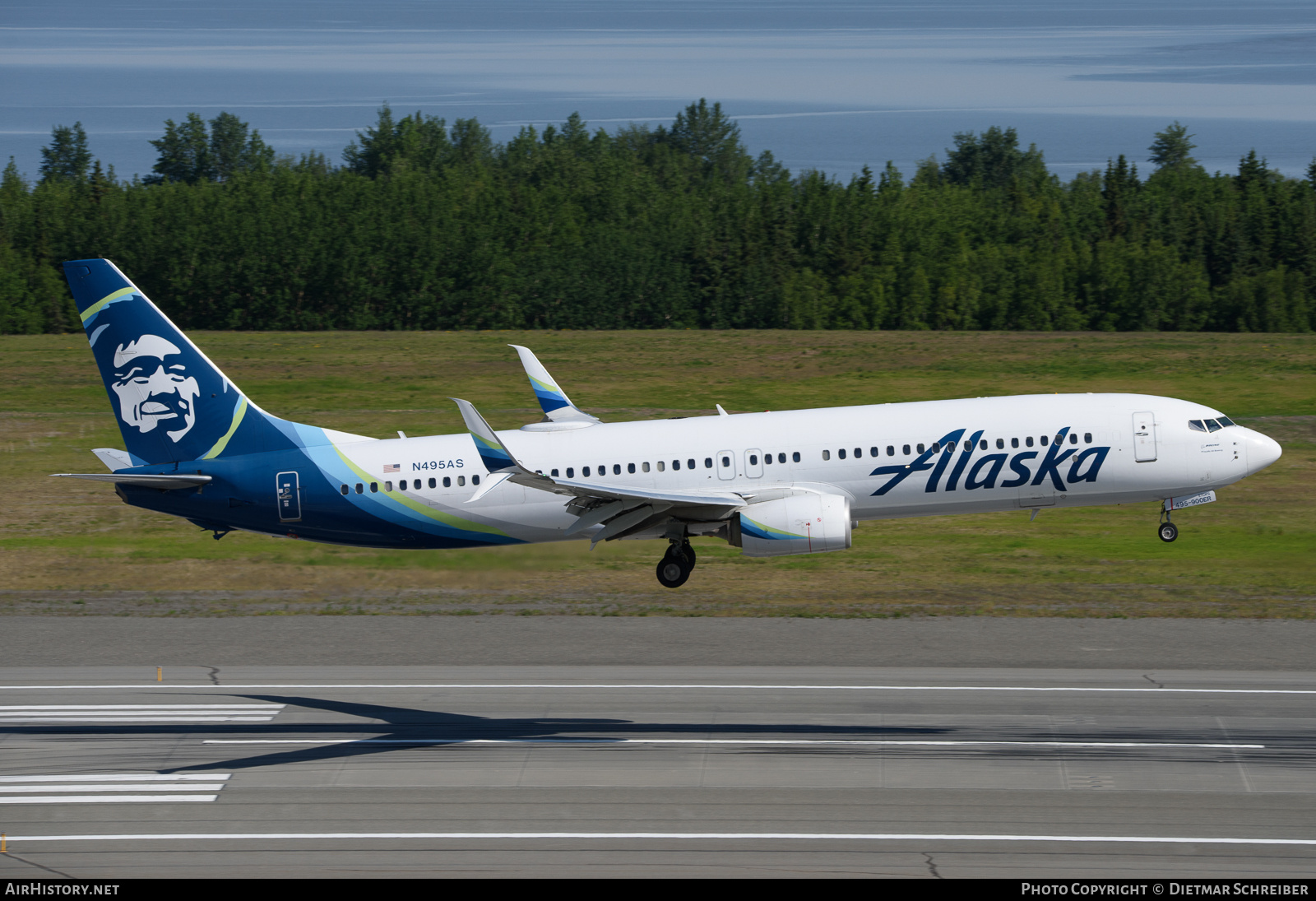 Aircraft Photo of N495AS | Boeing 737-990/ER | Alaska Airlines | AirHistory.net #800816