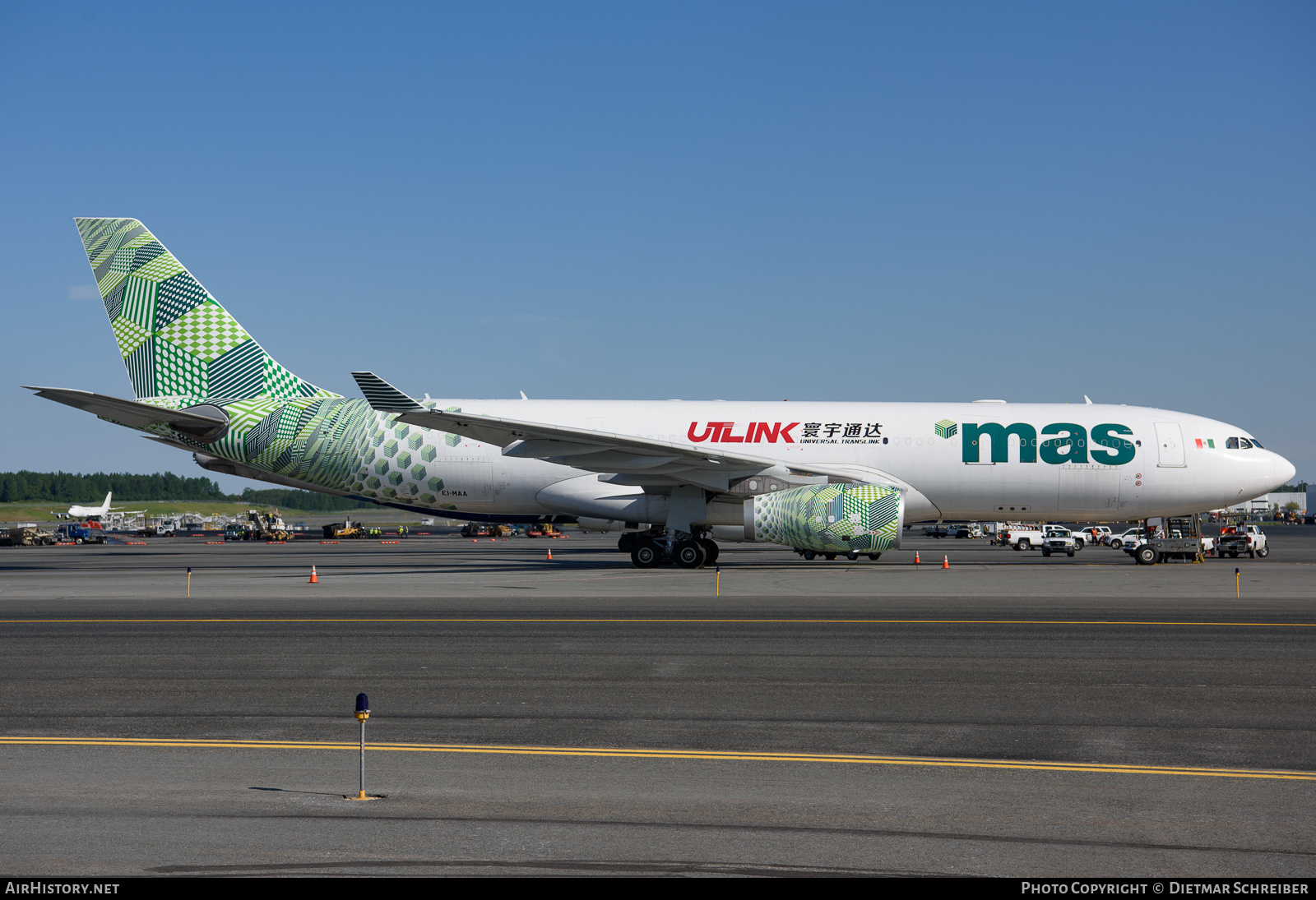 Aircraft Photo of EI-MAA | Airbus A330-243/P2F | MasAir | AirHistory.net #800817