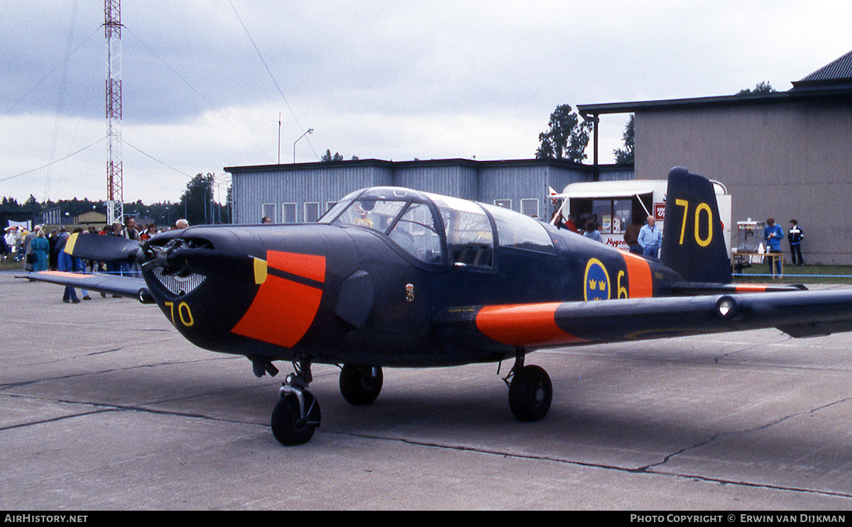 Aircraft Photo of 50035 | Saab Sk50B Safir (91B) | Sweden - Air Force | AirHistory.net #800820