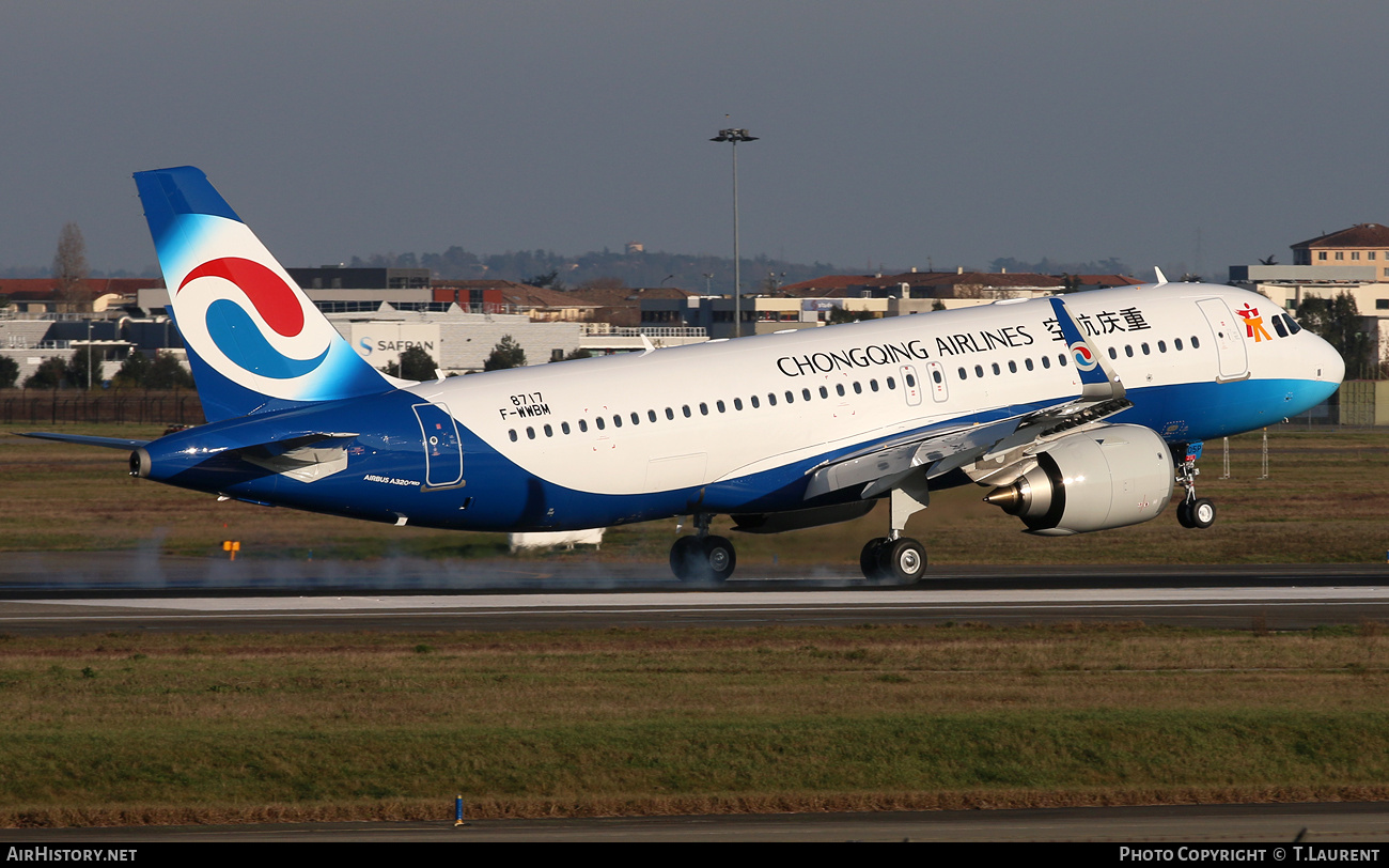 Aircraft Photo of F-WWBM | Airbus A320-251N | Chongqing Airlines | AirHistory.net #800834