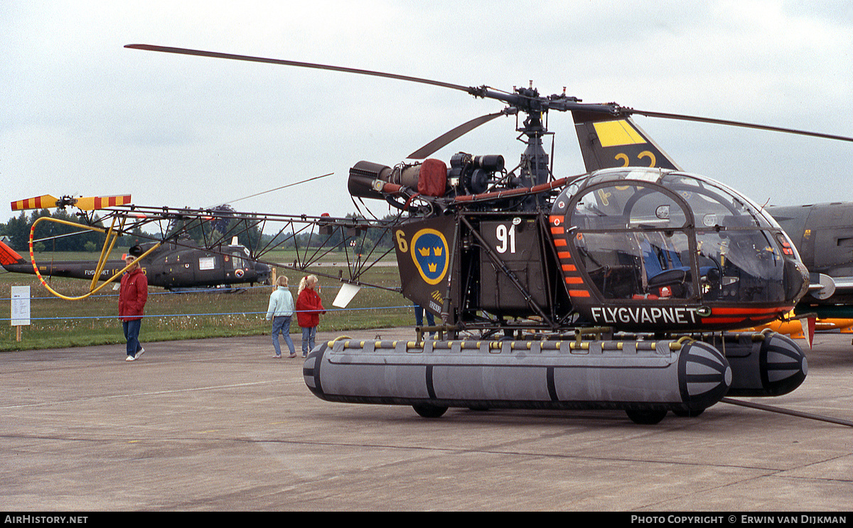 Aircraft Photo of 02412 | Sud Hkp2 Alouette II (SE-3130) | Sweden - Air Force | AirHistory.net #800845