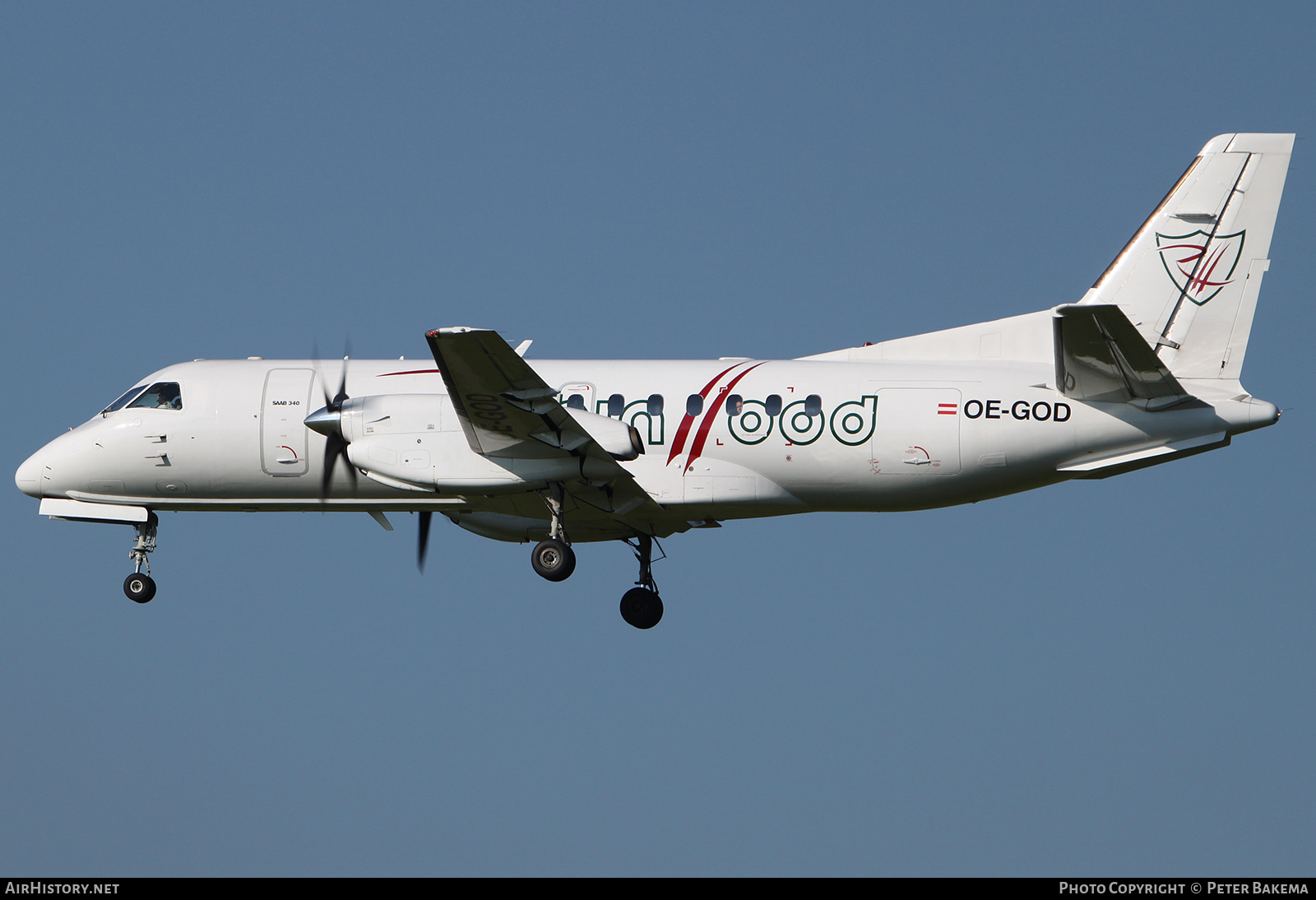 Aircraft Photo of OE-GOD | Saab 340A | Robin Hood Aviation | AirHistory.net #800882