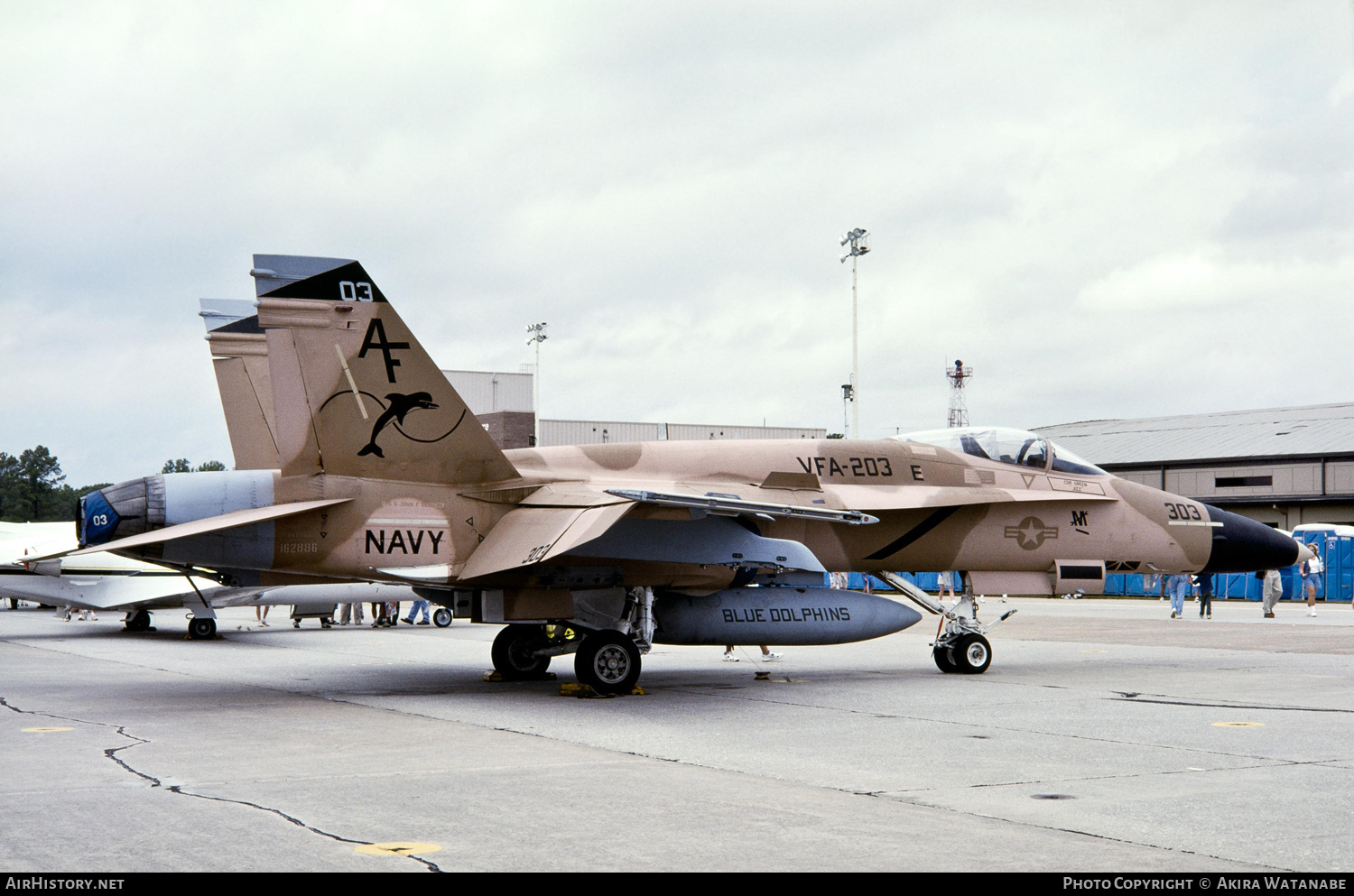 Aircraft Photo of 162886 | McDonnell Douglas F/A-18A Hornet | USA - Navy | AirHistory.net #800904