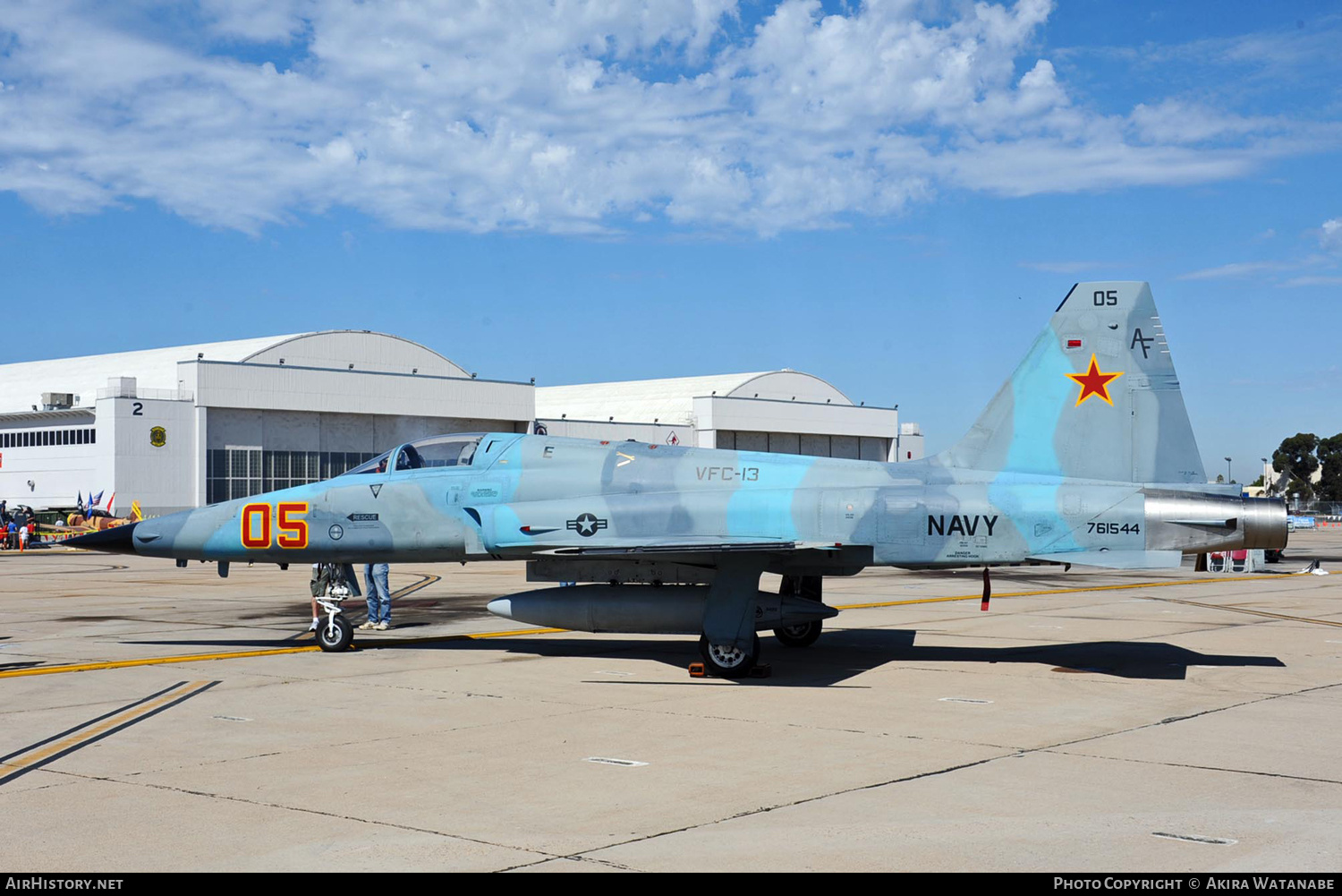 Aircraft Photo of 761544 | Northrop F-5N Tiger II | USA - Navy | AirHistory.net #800910