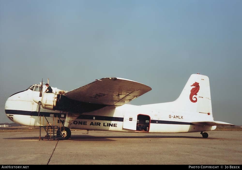 Aircraft Photo of G-AMLK | Bristol 170 Freighter Mk31M | Instone Air Line | AirHistory.net #800911