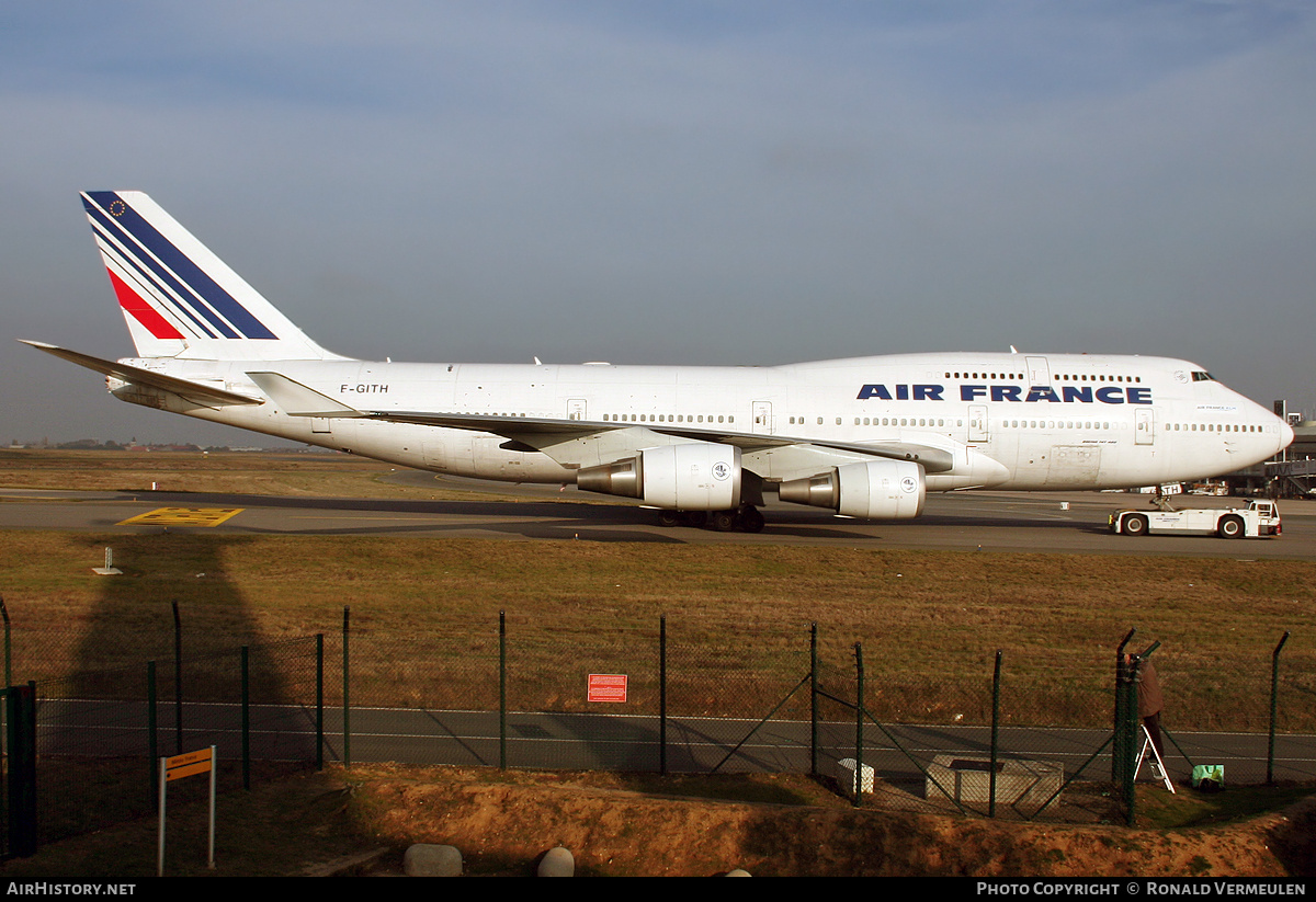 Aircraft Photo of F-GITH | Boeing 747-428 | Air France | AirHistory.net #800917