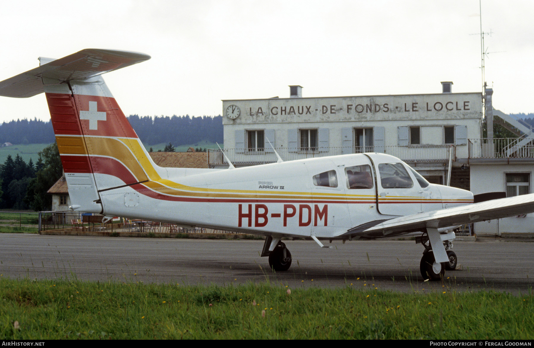 Aircraft Photo of HB-PDM | Piper PA-28RT-201 Cherokee Arrow IV | AirHistory.net #800919