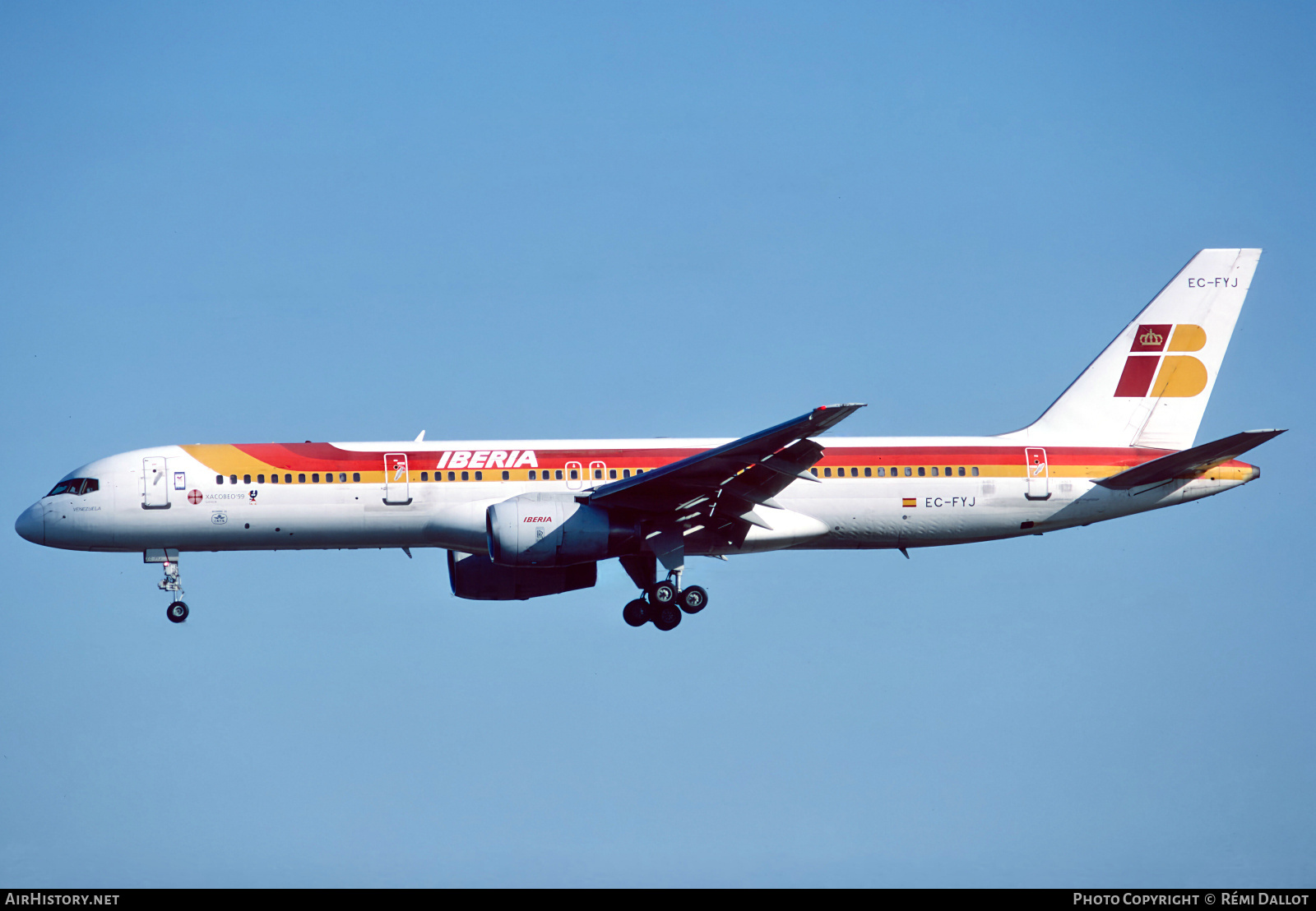 Aircraft Photo of EC-FYJ | Boeing 757-256 | Iberia | AirHistory.net #800924