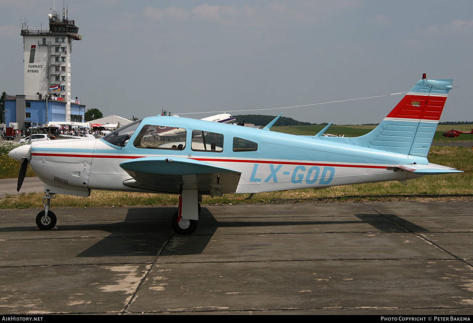 Aircraft Photo of LX-GOD | Piper PA-28R-200 Cherokee Arrow | AirHistory.net #800931