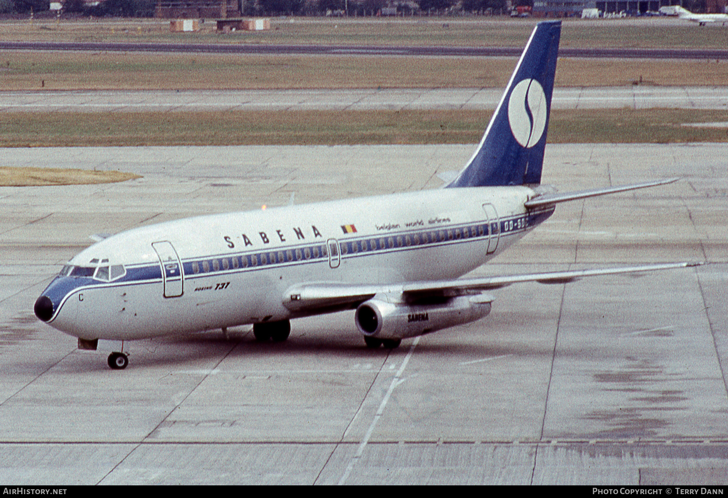 Aircraft Photo of OO-SDC | Boeing 737-229/Adv | Sabena | AirHistory.net #800939