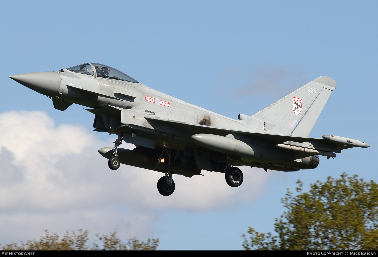Aircraft Photo of ZK329 | Eurofighter EF-2000 Typhoon FGR4 | UK - Air Force | AirHistory.net #800969