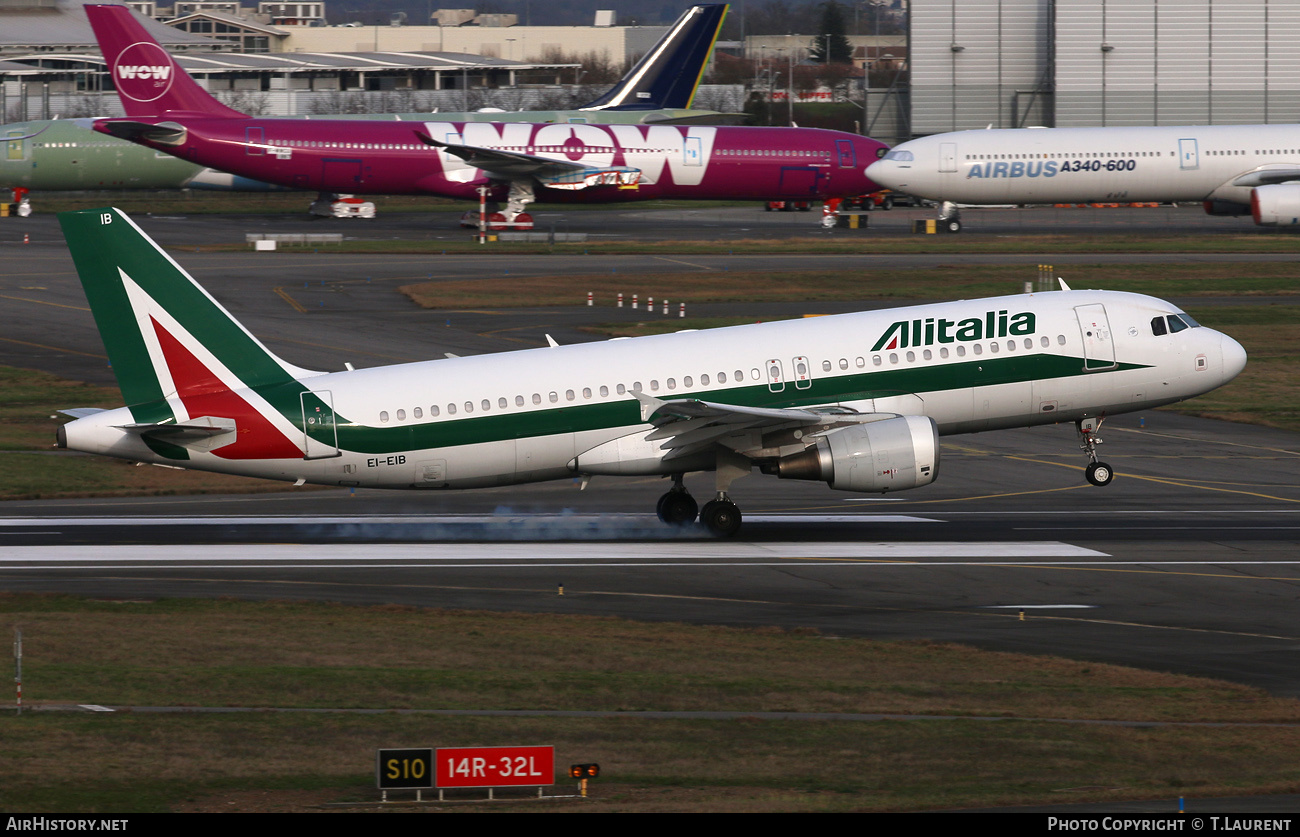 Aircraft Photo of EI-EIB | Airbus A320-216 | Alitalia | AirHistory.net #800973