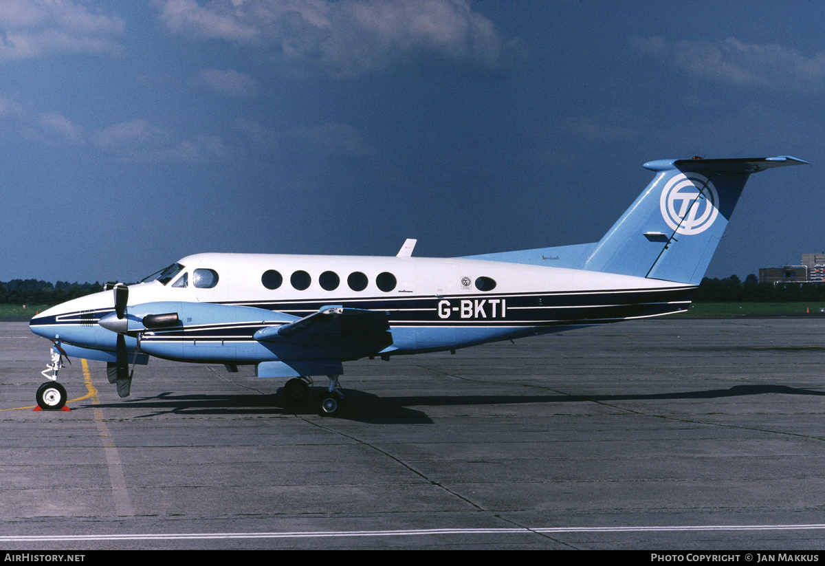 Aircraft Photo of G-BKTI | Beech 200 Super King Air | Tube Investments | AirHistory.net #800976