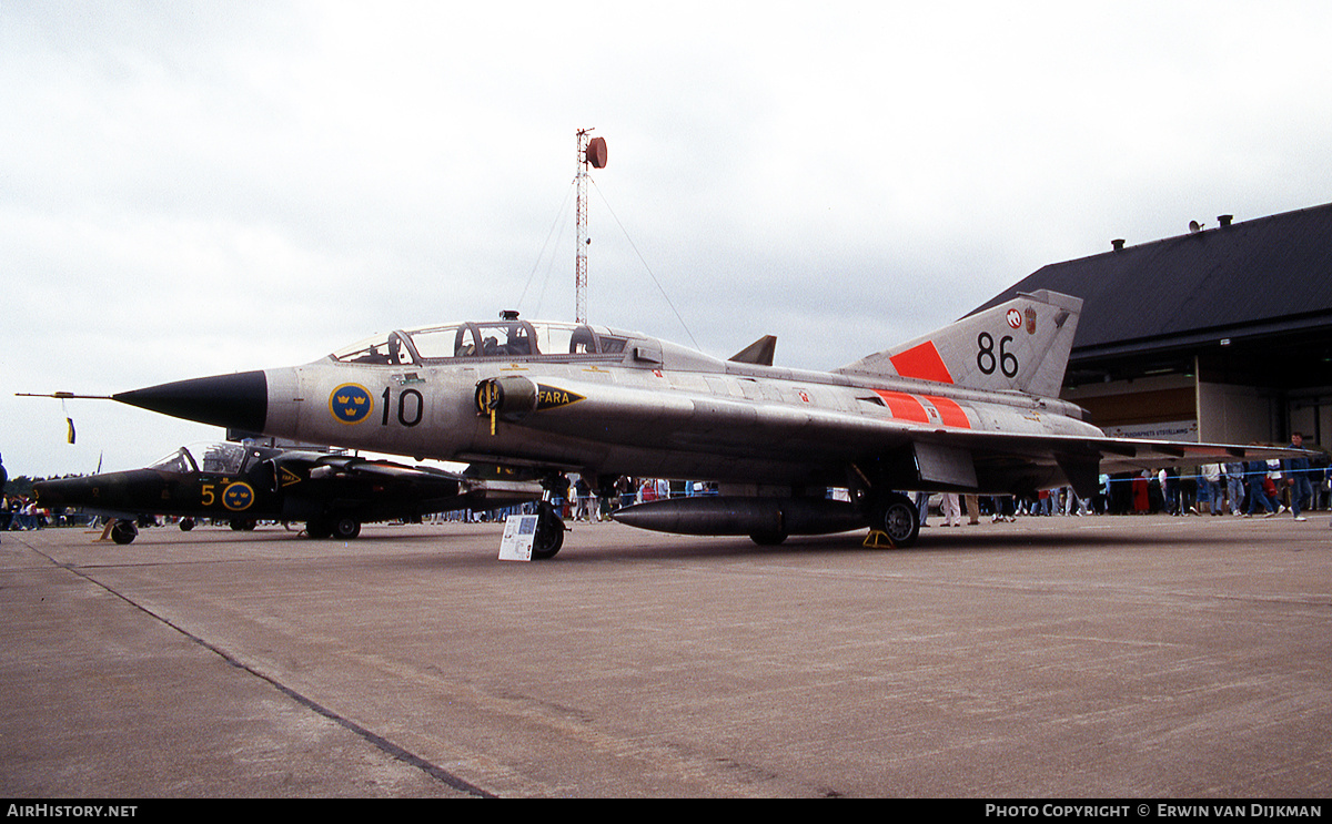Aircraft Photo of 35804 | Saab Sk 35C Draken | Sweden - Air Force | AirHistory.net #800978