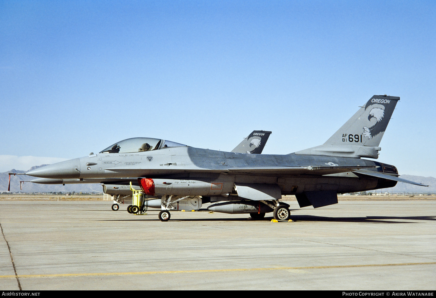 Aircraft Photo of 81-0691 / AF81-691 | Lockheed Martin F-16A Fighting Falcon | USA - Air Force | AirHistory.net #800982
