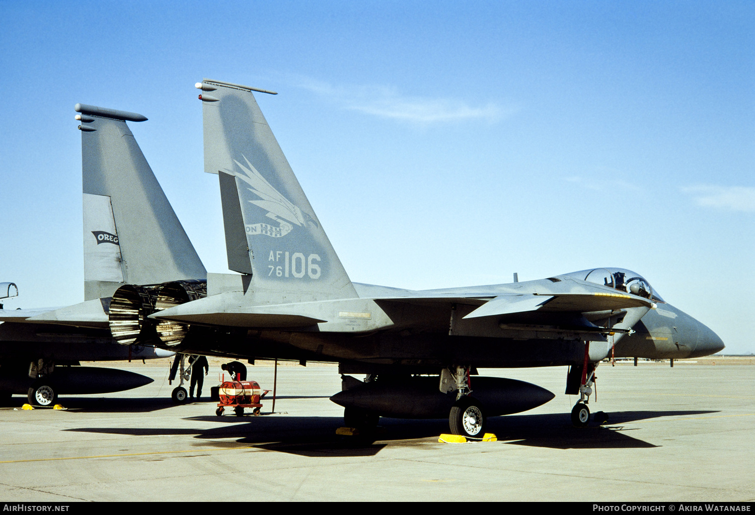 Aircraft Photo of 76-0106 / AF76-106 | McDonnell Douglas F-15A Eagle | USA - Air Force | AirHistory.net #800985