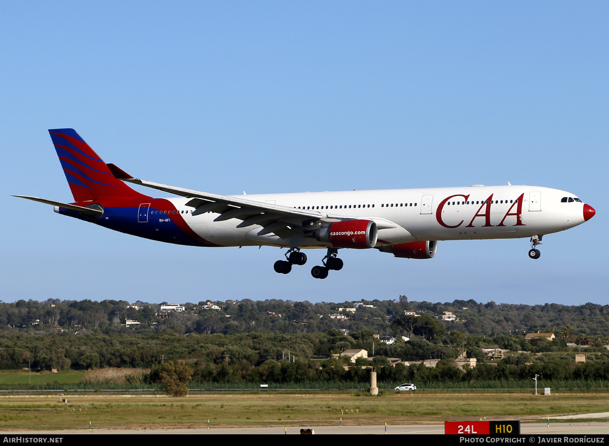 Aircraft Photo of 9H-HFI | Airbus A330-302 | CAA - Compagnie Africaine d'Aviation | AirHistory.net #801000