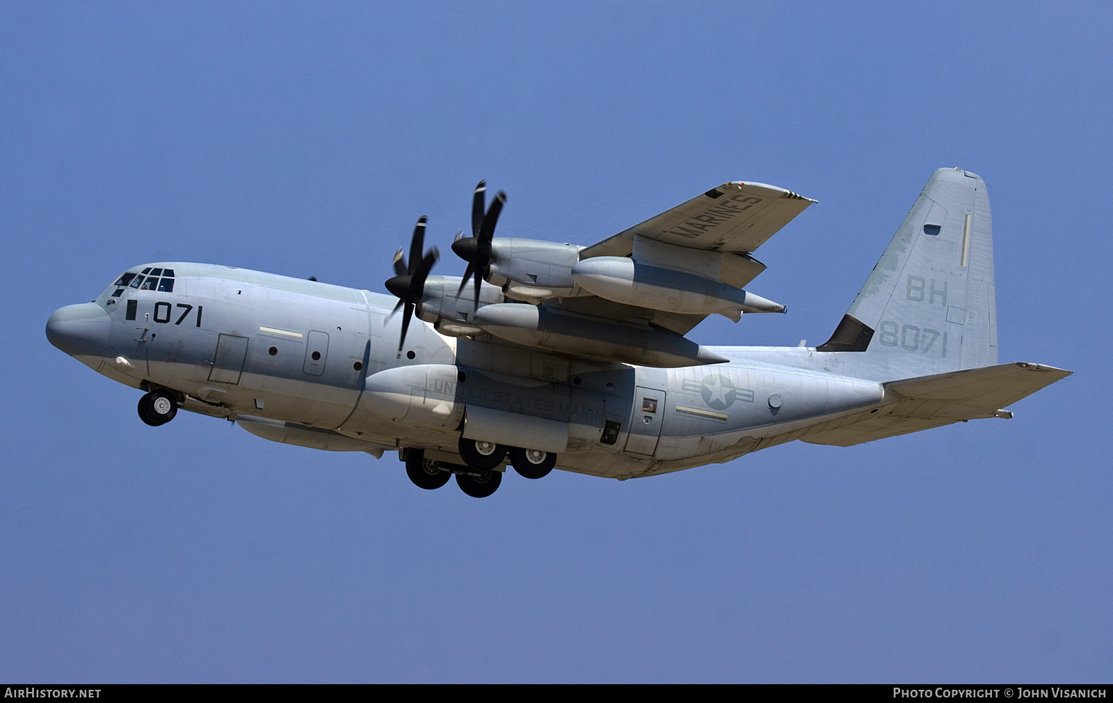 Aircraft Photo of 168071 / 8071 | Lockheed Martin KC-130J Hercules | USA - Marines | AirHistory.net #801003