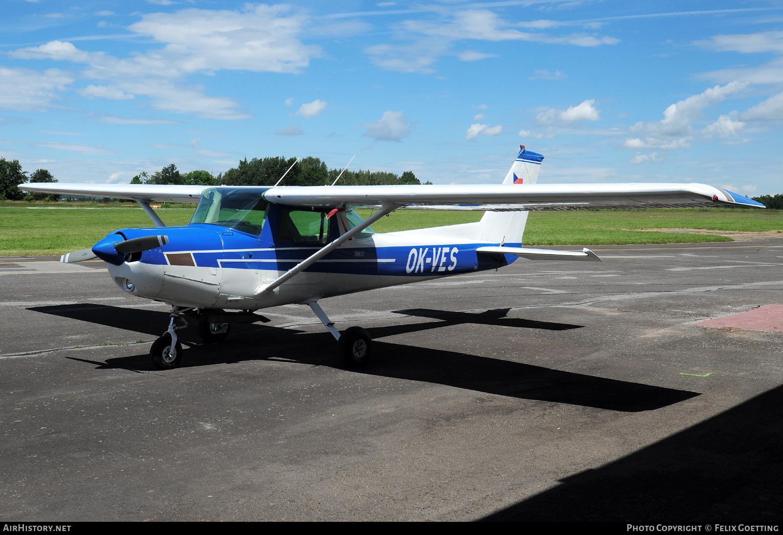 Aircraft Photo of OK-VES | Cessna 152 II | AirHistory.net #801006
