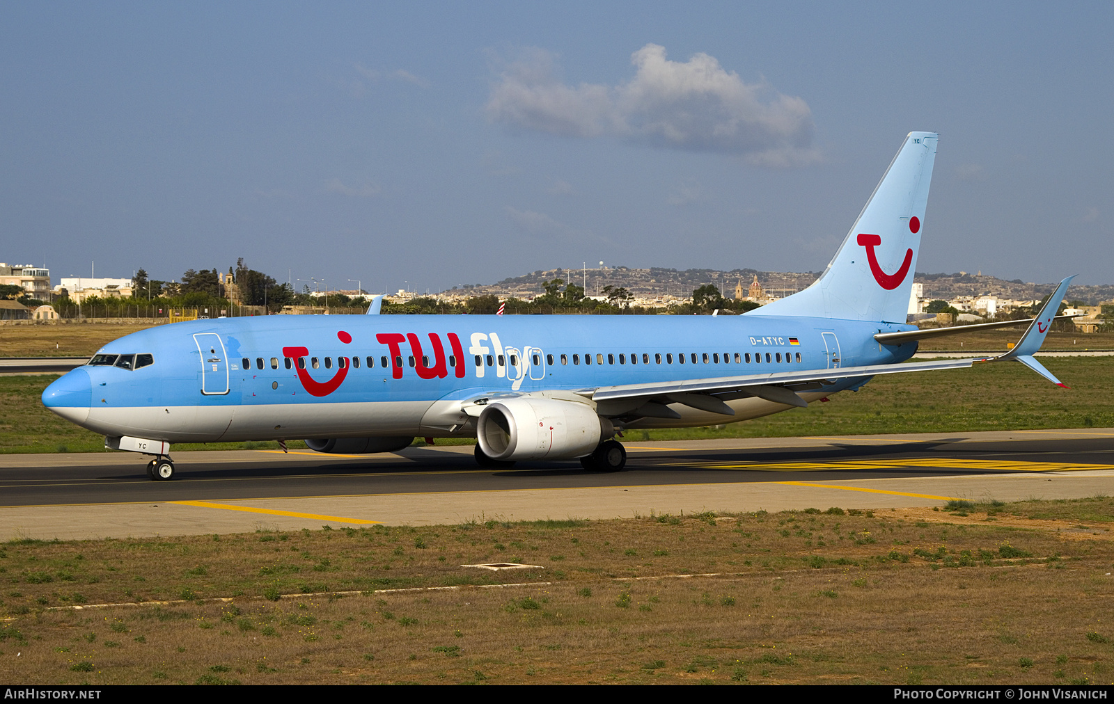Aircraft Photo of D-ATYC | Boeing 737-8K5 | TUIfly | AirHistory.net #801020