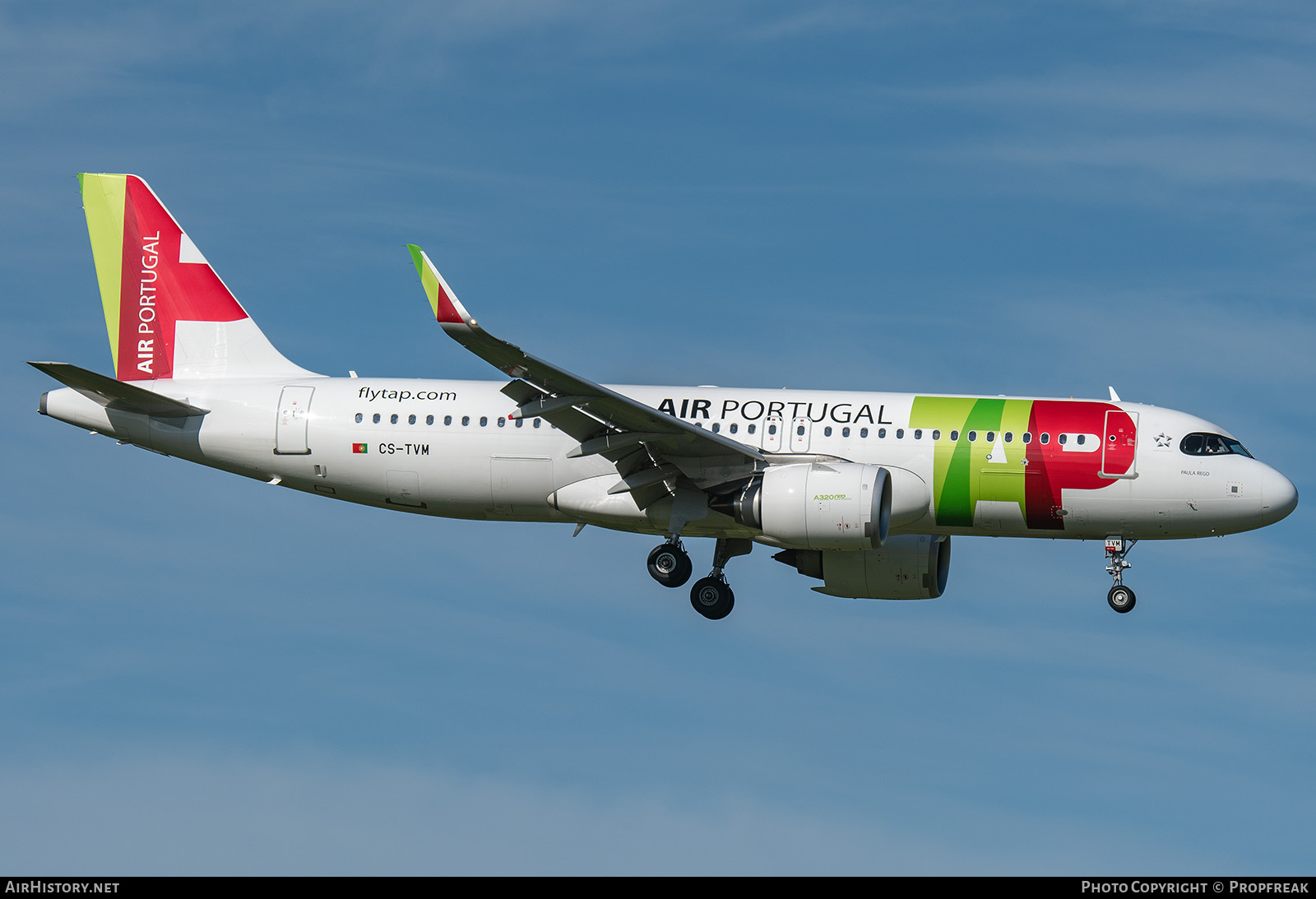 Aircraft Photo of CS-TVM | Airbus A320-251N | TAP Air Portugal | AirHistory.net #801052