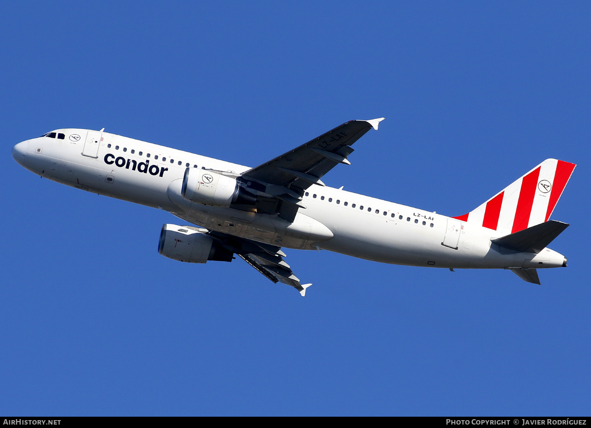 Aircraft Photo of LZ-LAI | Airbus A320-214 | Condor Flugdienst | AirHistory.net #801053