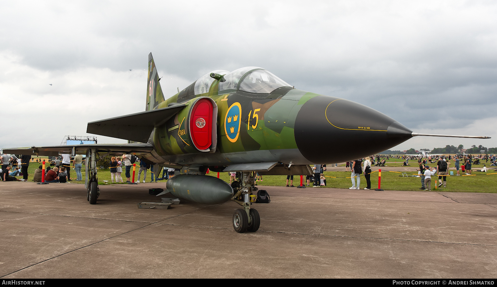 Aircraft Photo of SE-DXO / 37809 | Saab Sk37E Viggen | Sweden - Air Force | AirHistory.net #801056