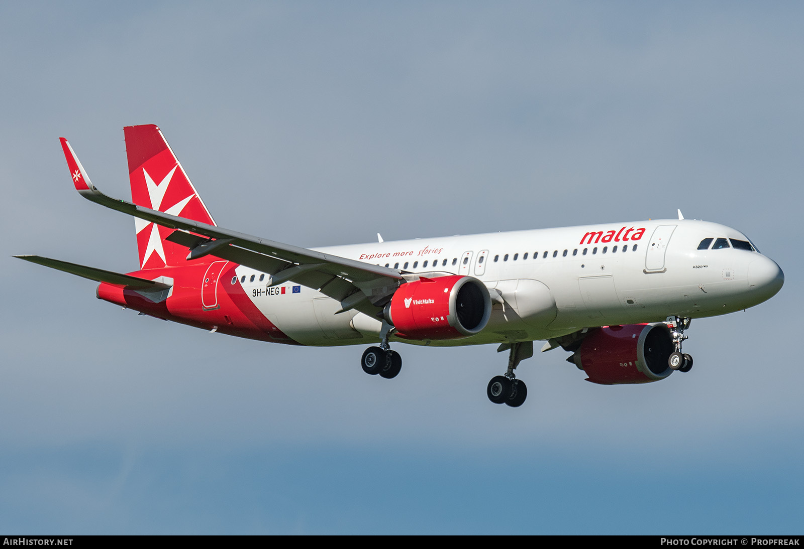 Aircraft Photo of 9H-NEG | Airbus A320-251N | KM Malta Airlines | AirHistory.net #801057