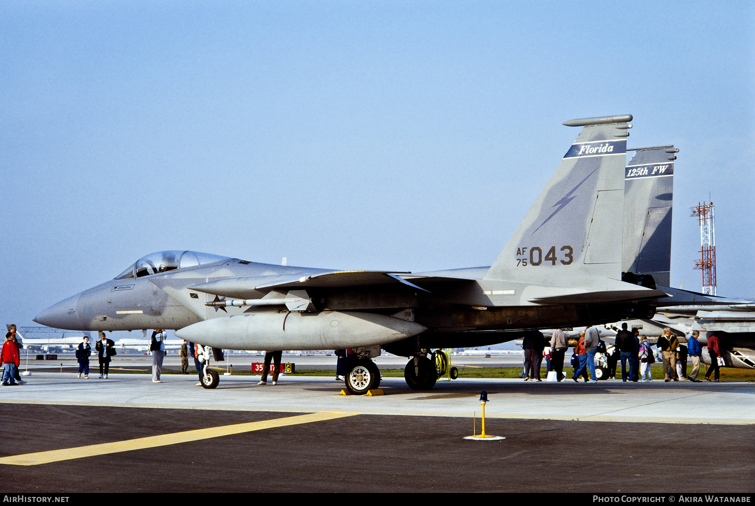 Aircraft Photo of 75-0043 / AF75-043 | McDonnell Douglas F-15A Eagle | USA - Air Force | AirHistory.net #801095