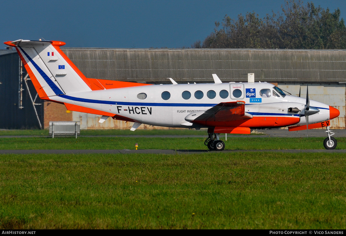Aircraft Photo of F-HCEV | Hawker Beechcraft B200GT King Air | DGAC - Direction Générale de l'Aviation Civile | AirHistory.net #801115