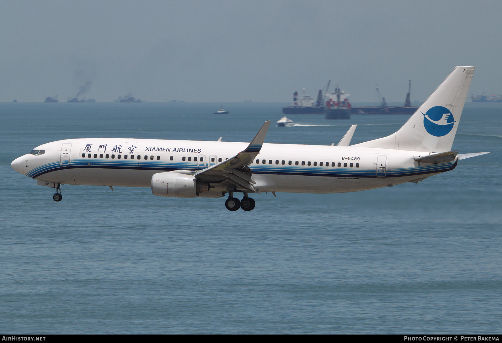 Aircraft Photo of B-5489 | Boeing 737-85C | Xiamen Airlines | AirHistory.net #801121