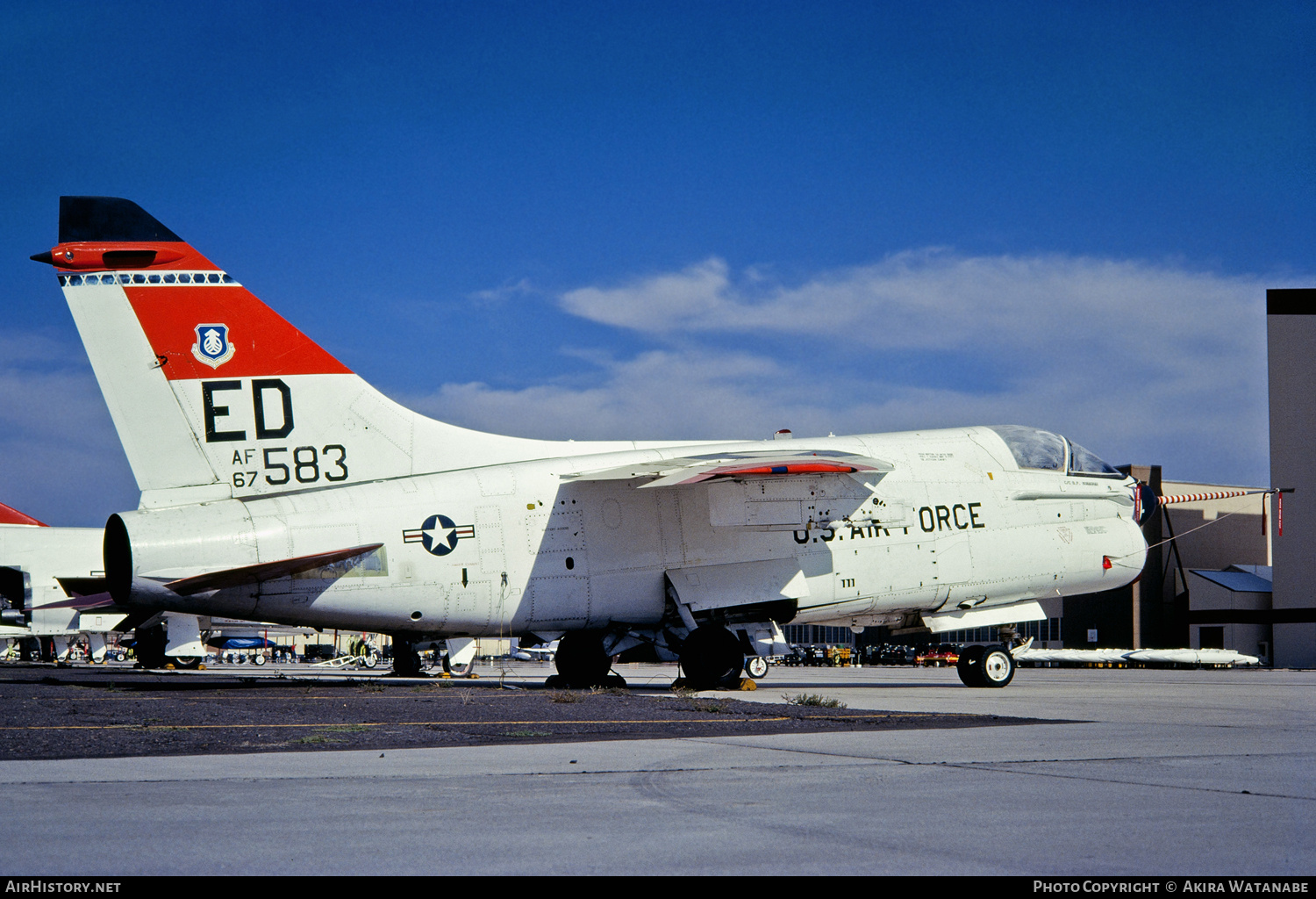 Aircraft Photo of 67-14583 / AF67-583 | LTV YA-7D Corsair II | USA - Air Force | AirHistory.net #801137