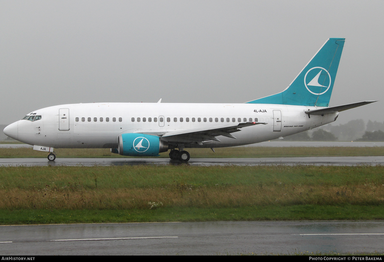 Aircraft Photo of 4L-AJA | Boeing 737-5C9 | Luxair | AirHistory.net #801150