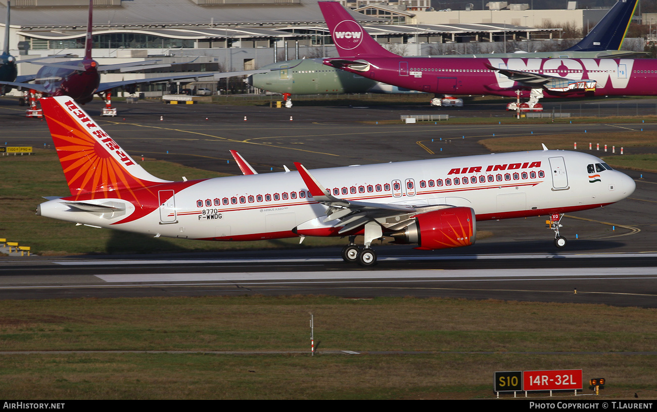 Aircraft Photo of F-WWDG | Airbus A320-251N | Air India | AirHistory.net #801162