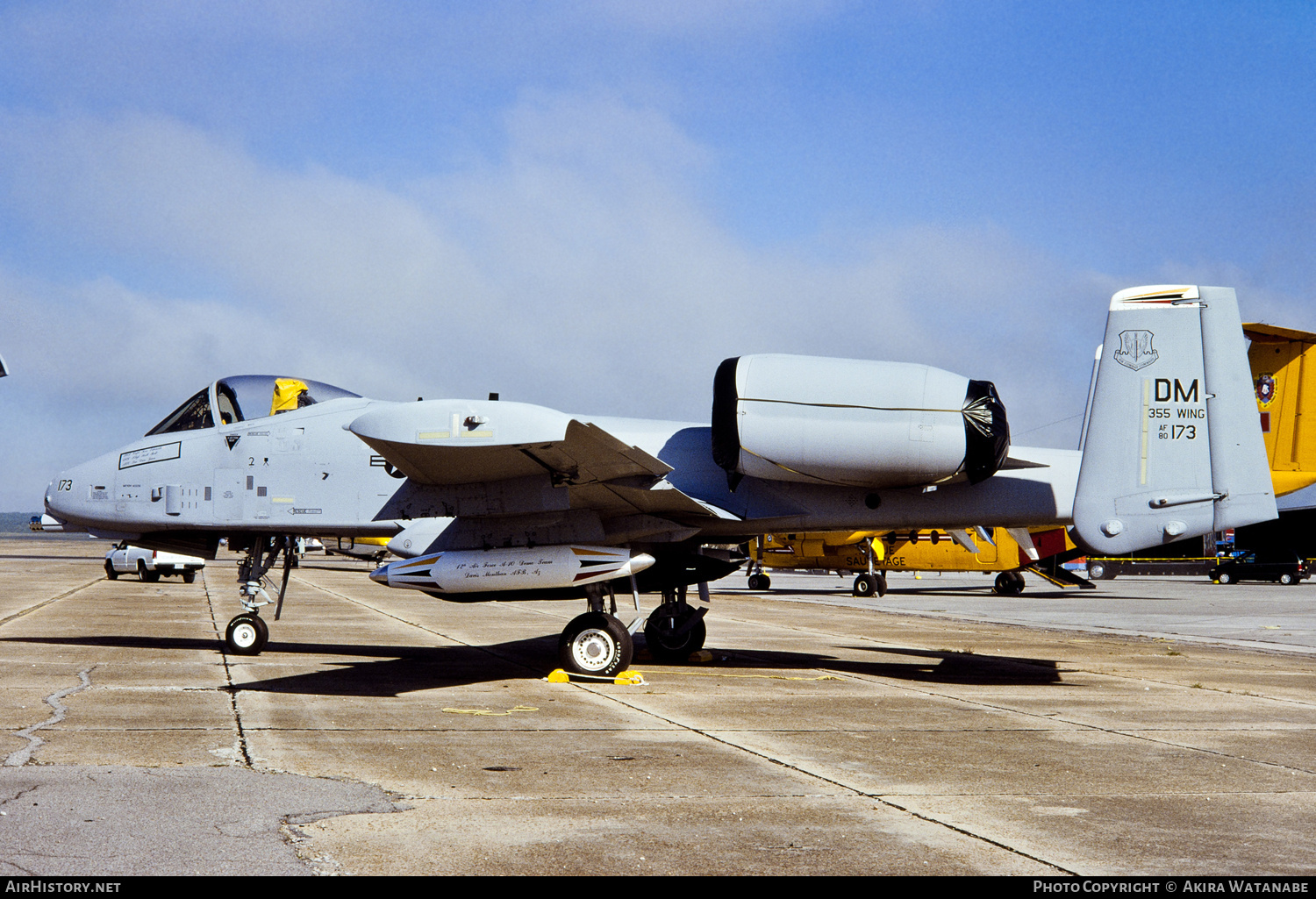 Aircraft Photo of 80-0173 | Fairchild A-10A Thunderbolt II | USA - Air Force | AirHistory.net #801167