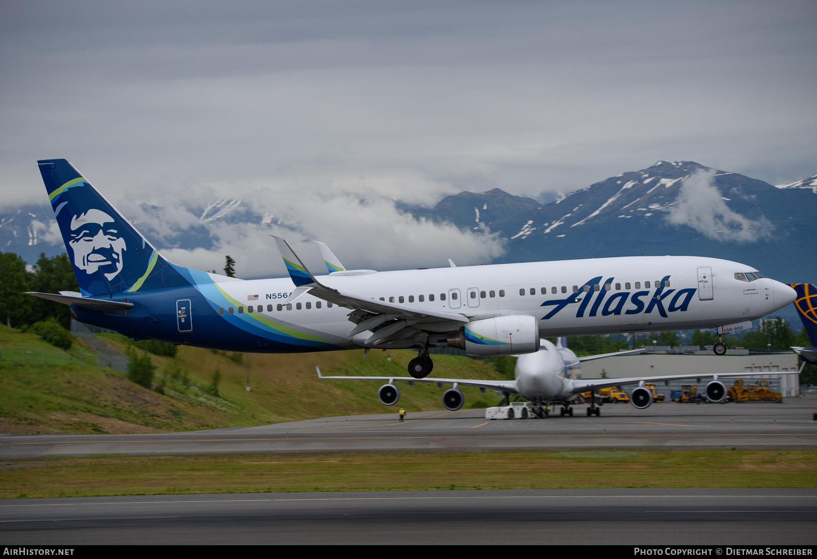 Aircraft Photo of N556AS | Boeing 737-890 | Alaska Airlines | AirHistory.net #801174